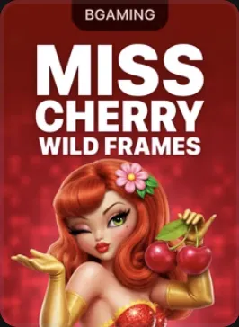 Spilleautomaten Miss Cherry Wild Frames hos Betone
