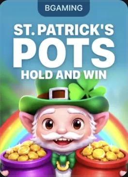 Spilleautomaten St Patricks Pots Hold and Win hos Betone